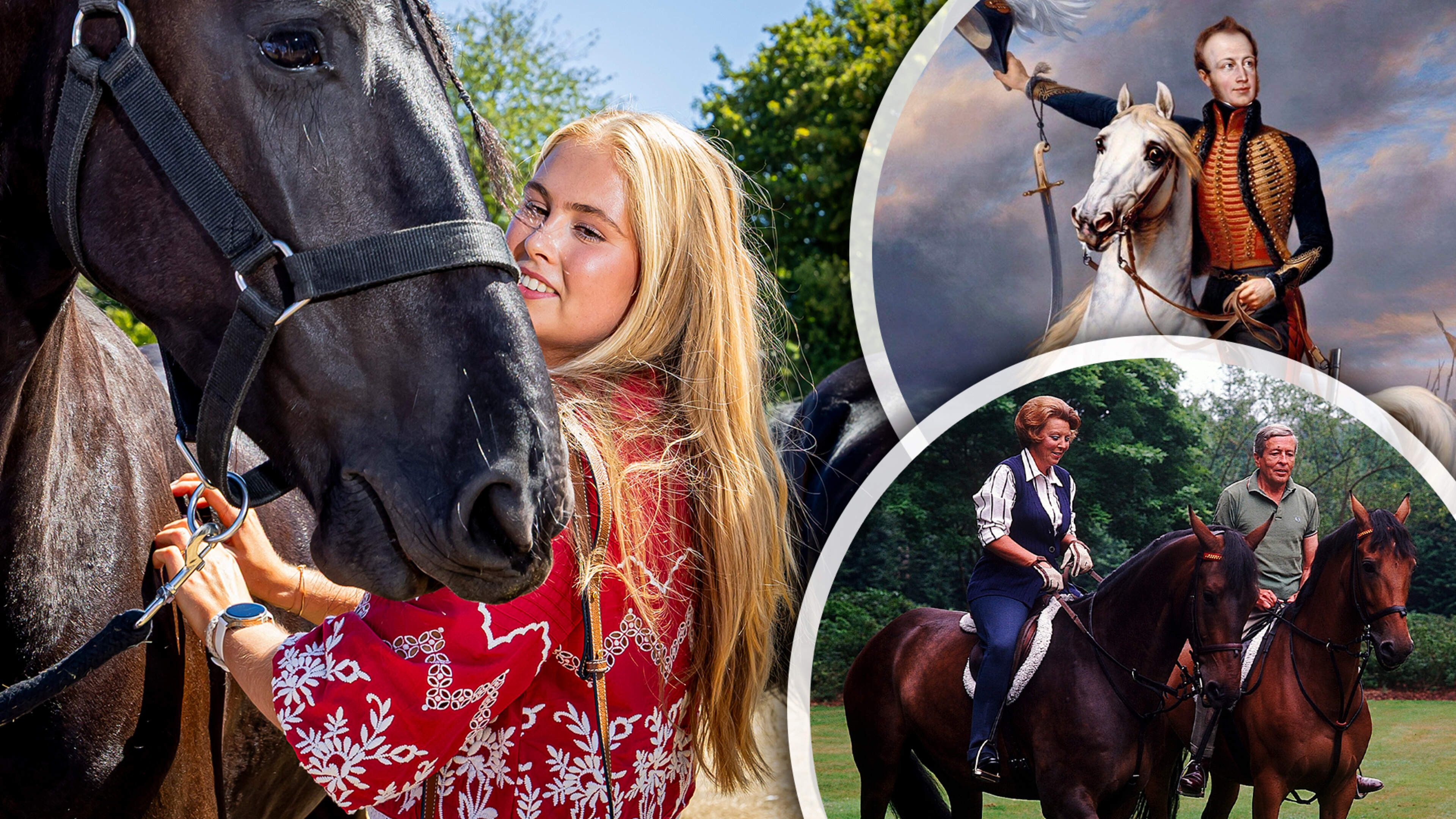 Royaltywatcher ziet opvallende verandering bij prinses Amalia zodra ze tussen de paarden is: ’Het is echt heel duidelijk’
